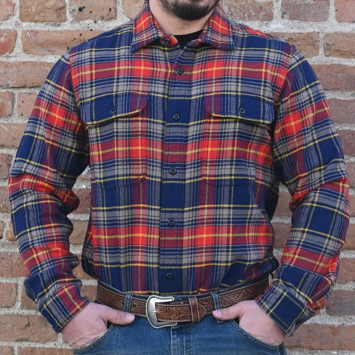 Filson Vintage Flannel Work Shirt