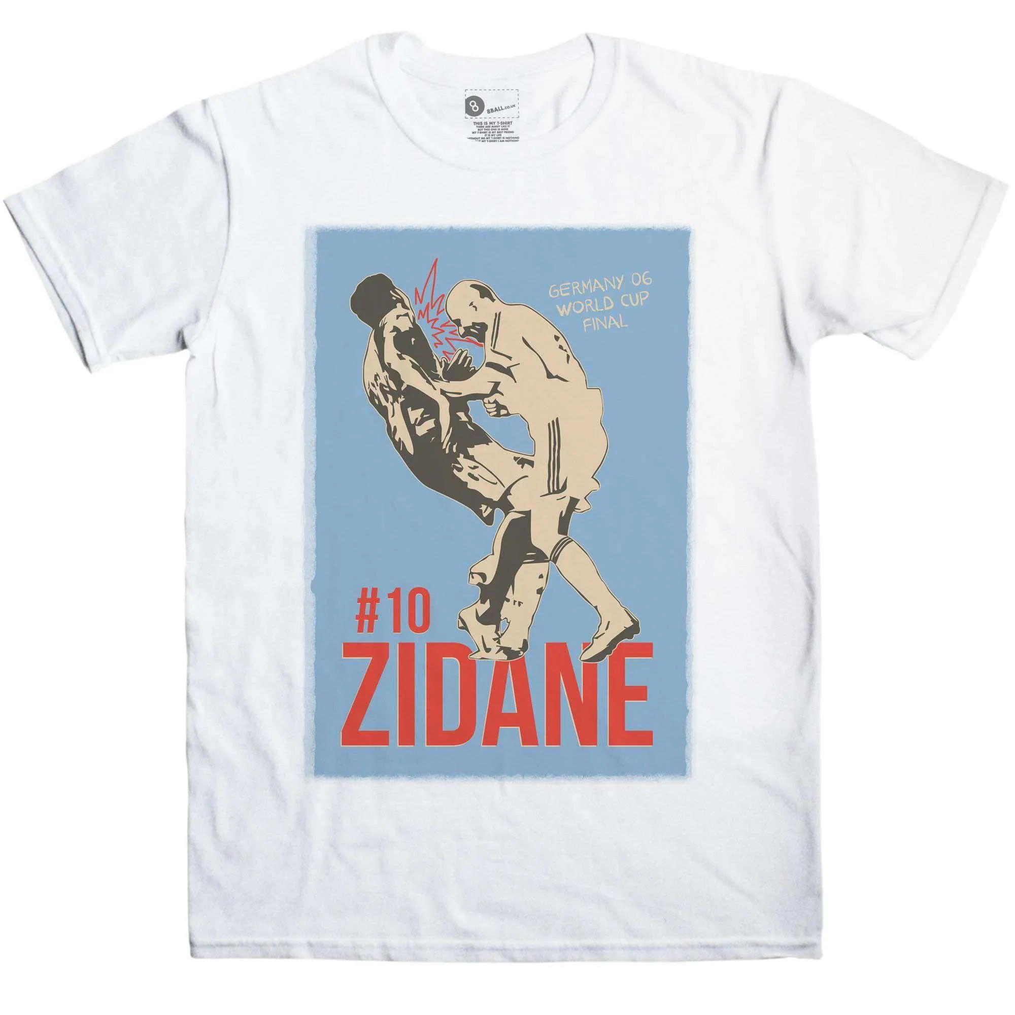 Football Zidane Headbutt T-Shirt