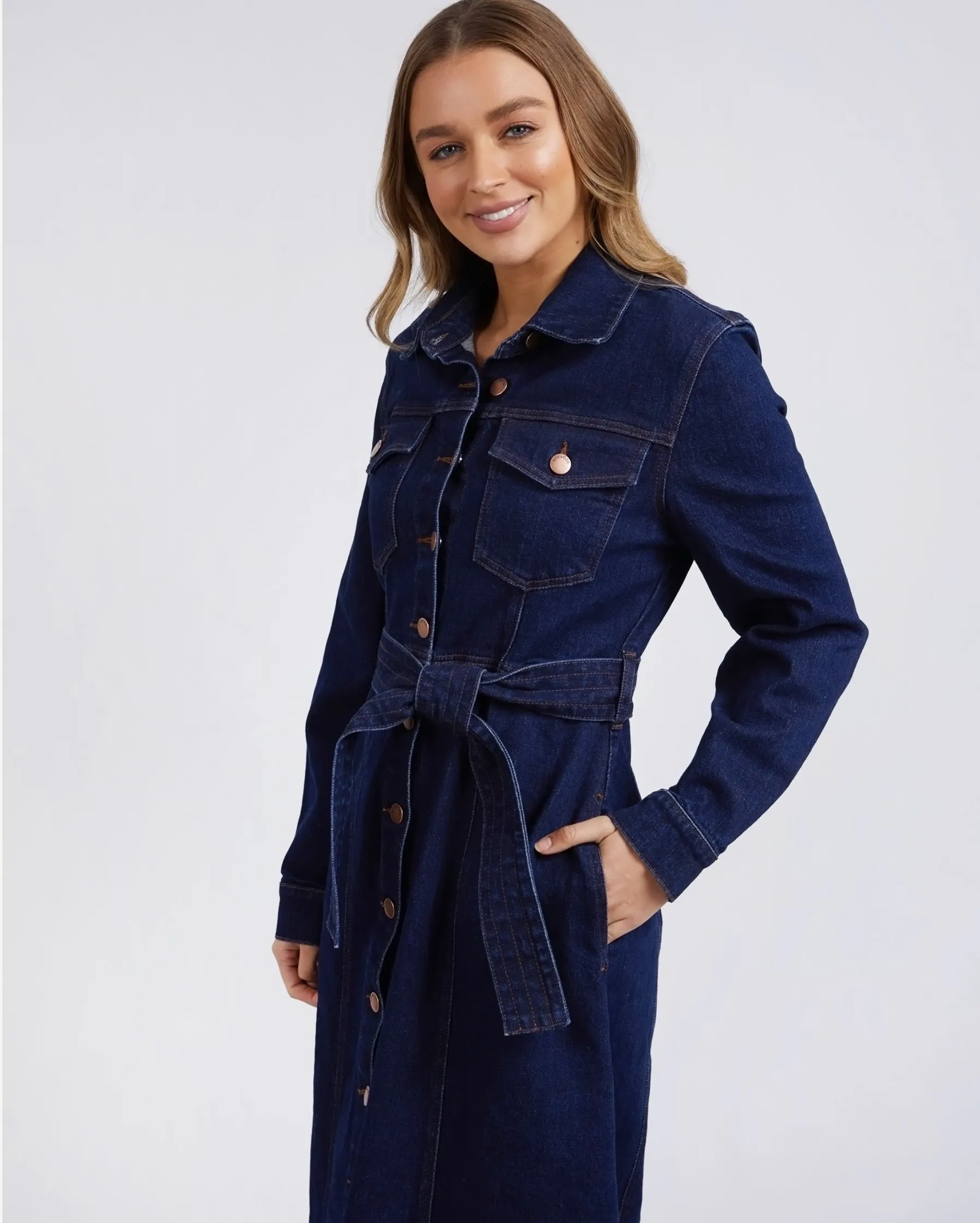 Foxwood Genevieve Denim Dress