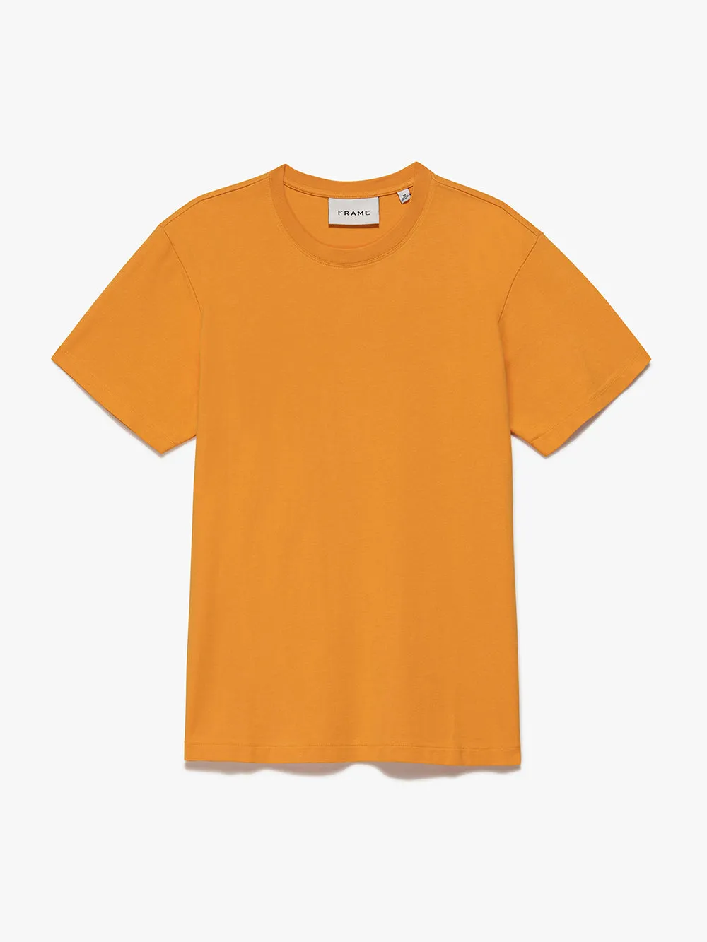 FRAME Logo Tee -- Clementine