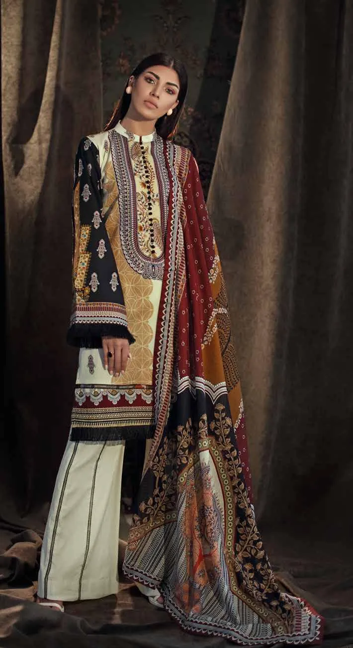 Gul Ahmed Winter Collection 2019 – CD-32