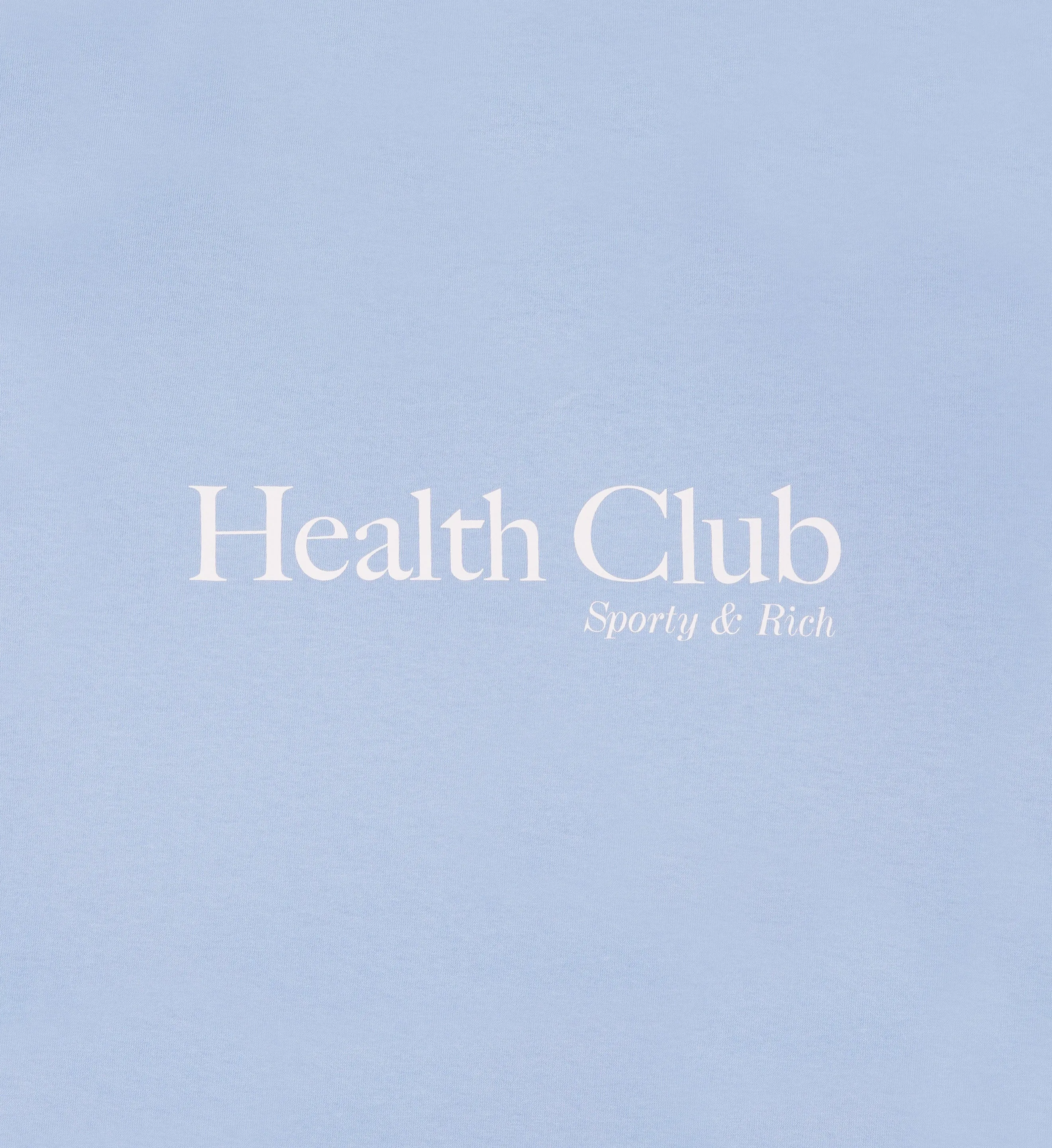 Health Club Sweatpant - Sky Blue/White