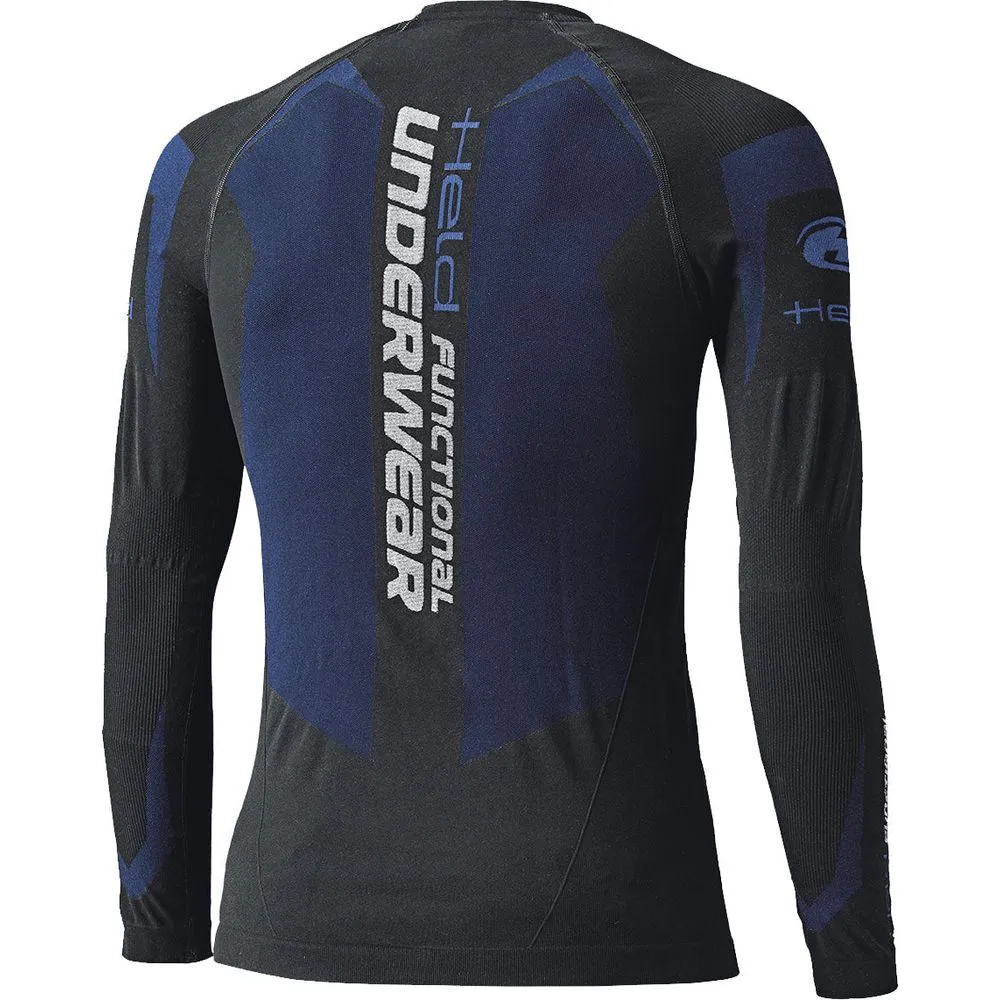 Held 3D-Skin Cool Top Base Layer Black / Blue