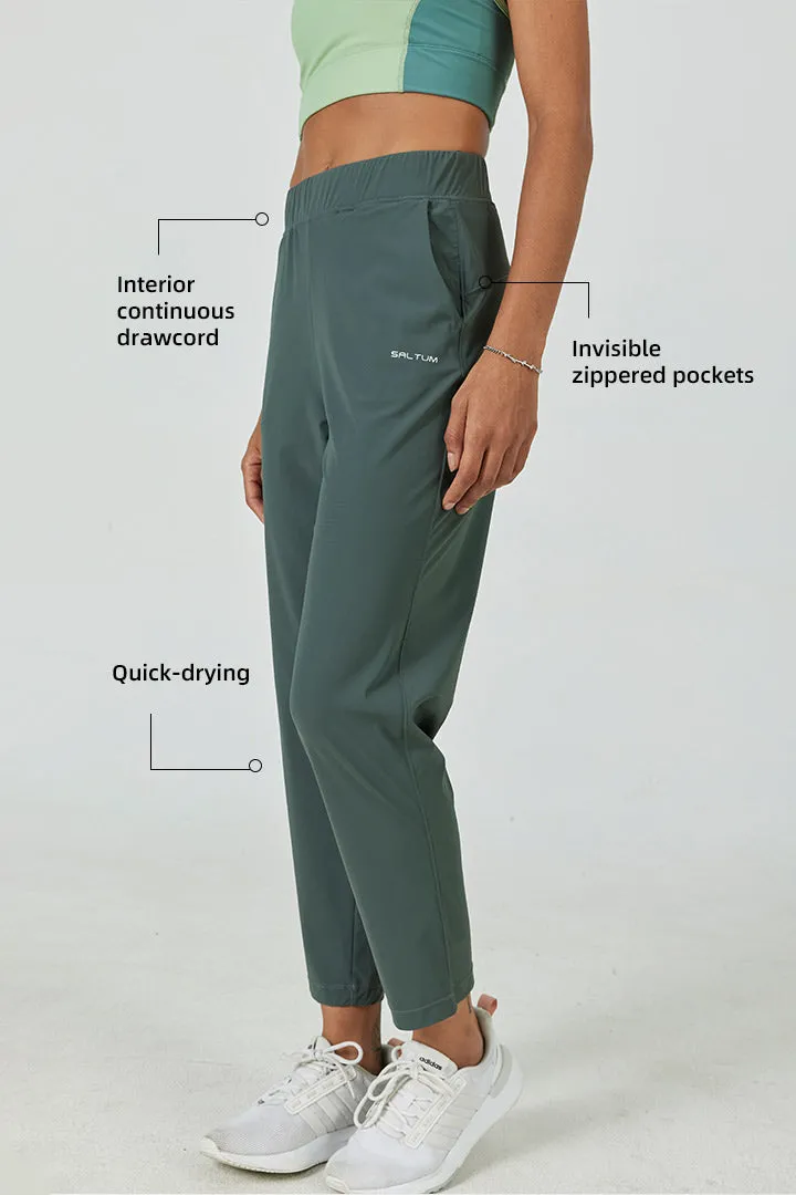 High-Rise Mesh-Like 7/8 Pant