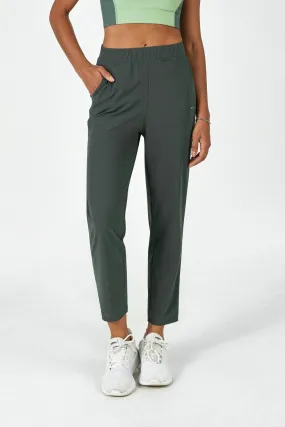 High-Rise Mesh-Like 7/8 Pant