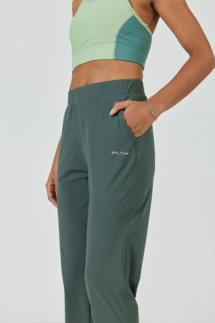 High-Rise Mesh-Like 7/8 Pant