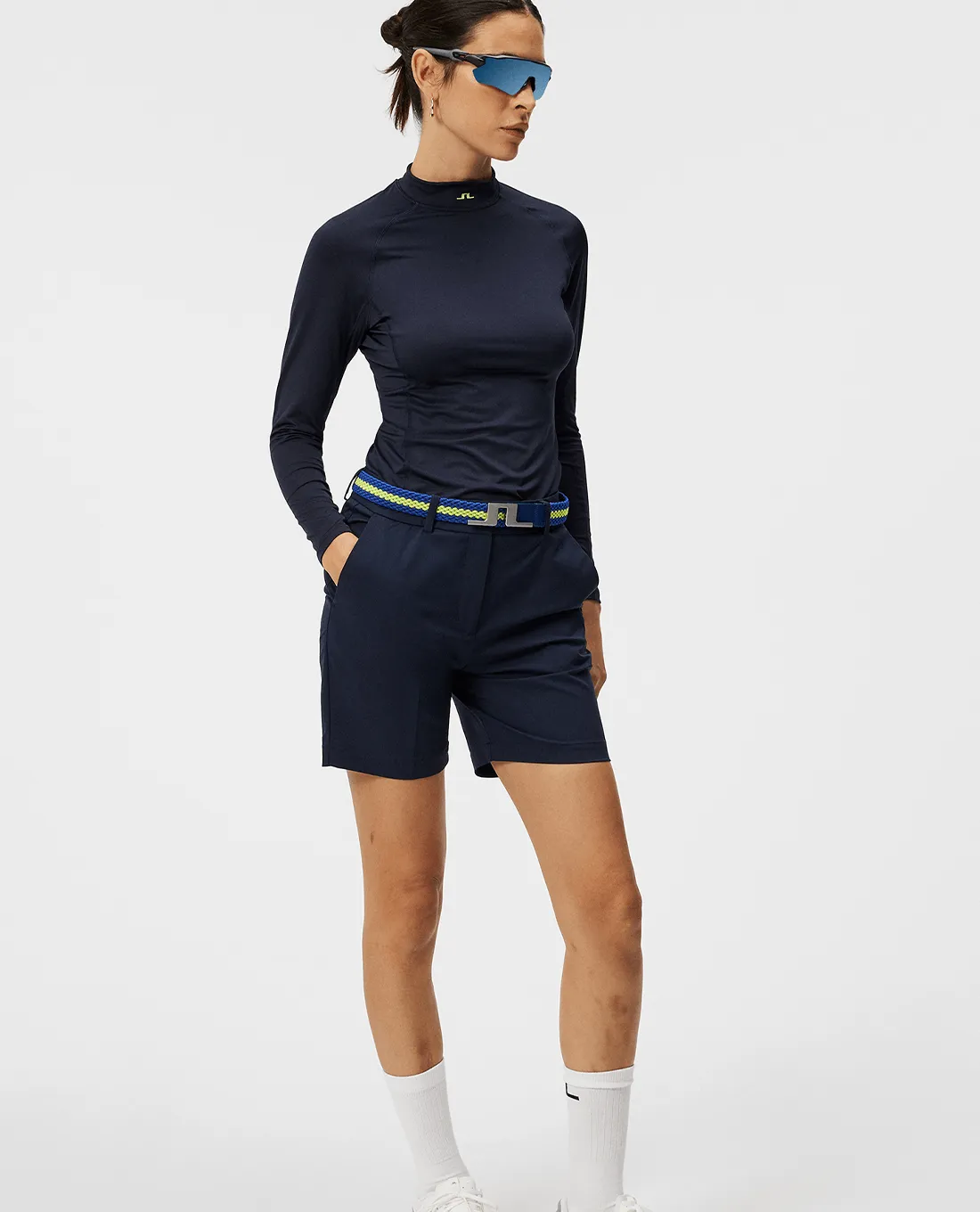 J.Lindeberg Asa Soft Compression Top Navy