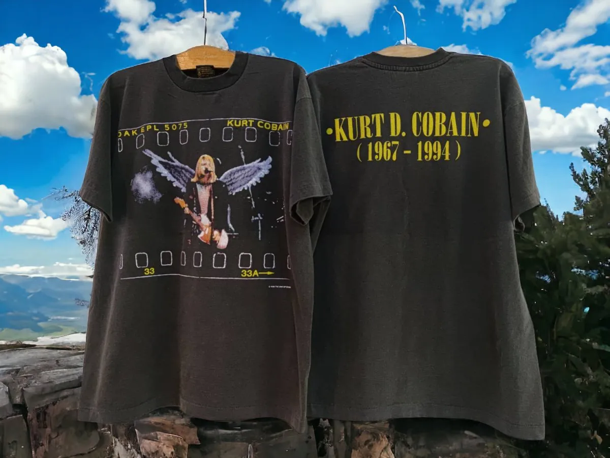 Kurt Cobain Angelic Memorial Bootleg T-Shirt