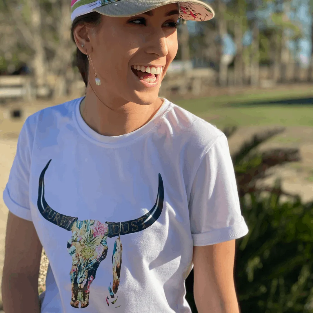 Ladies Tee Cactus Skull