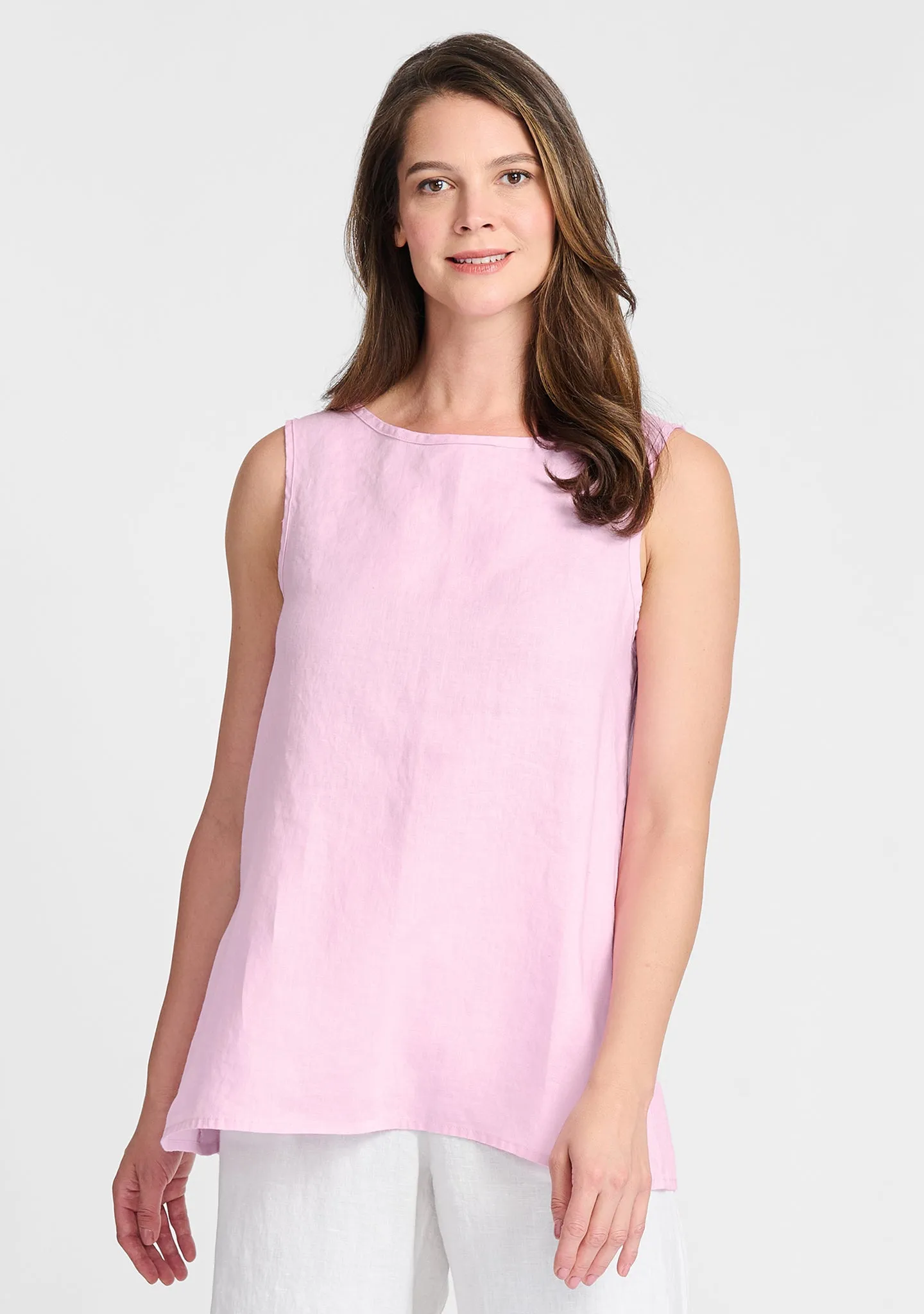 Layer Tank - Linen Tank Top - FINAL SALE