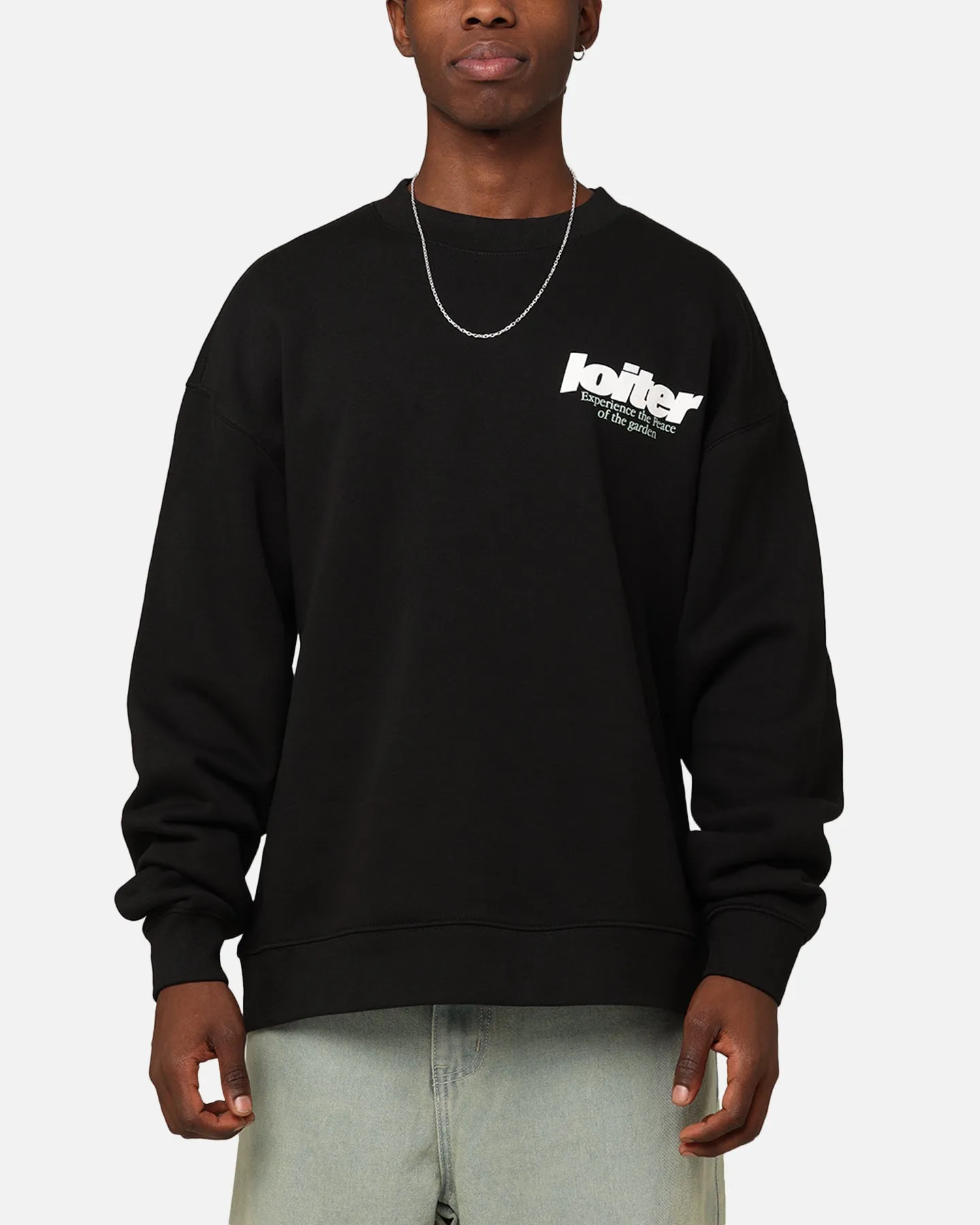 Loiter Bonsai Crewneck Black