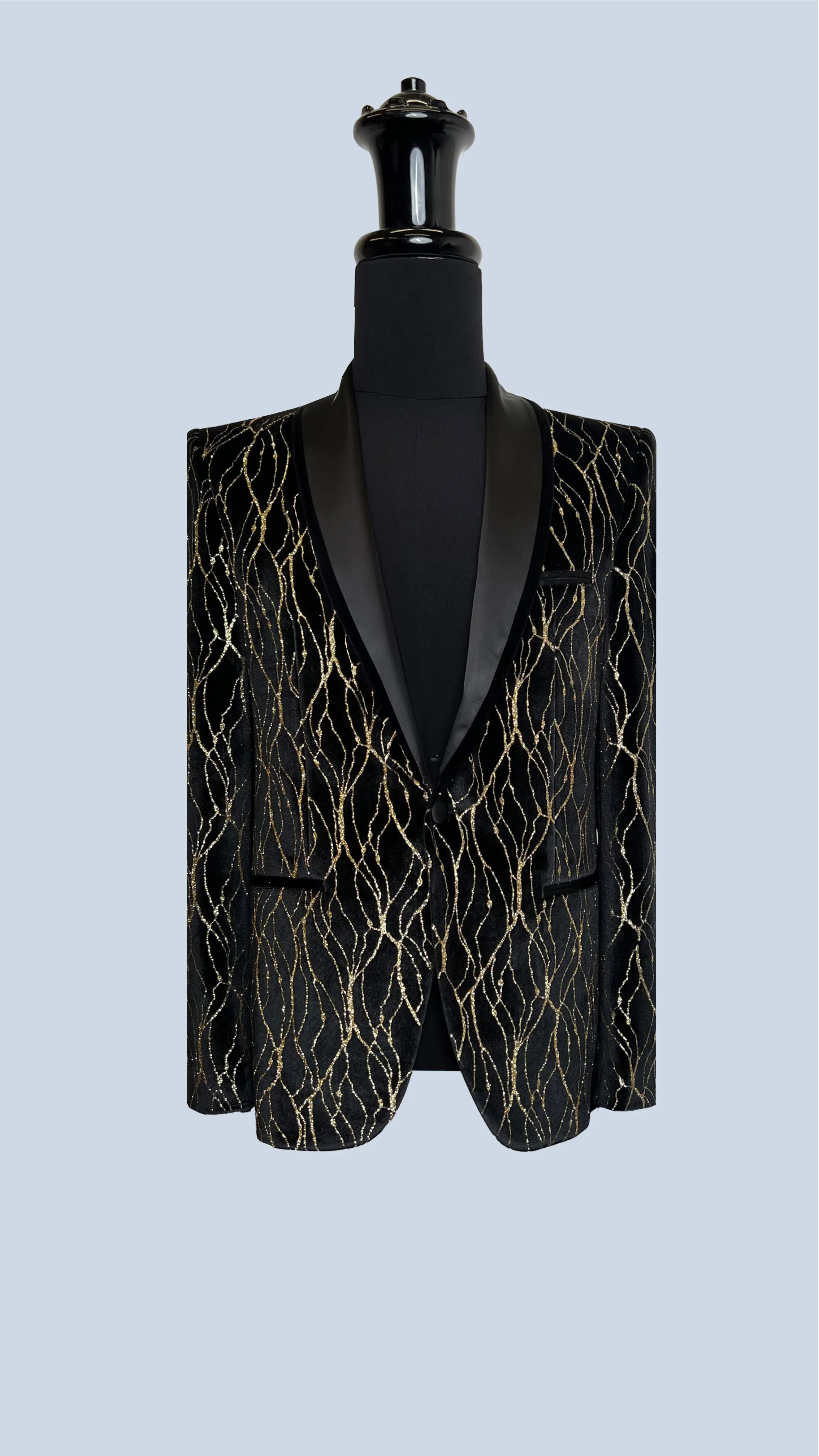 Luxurious Men's Tuxedo Blazer by Vercini