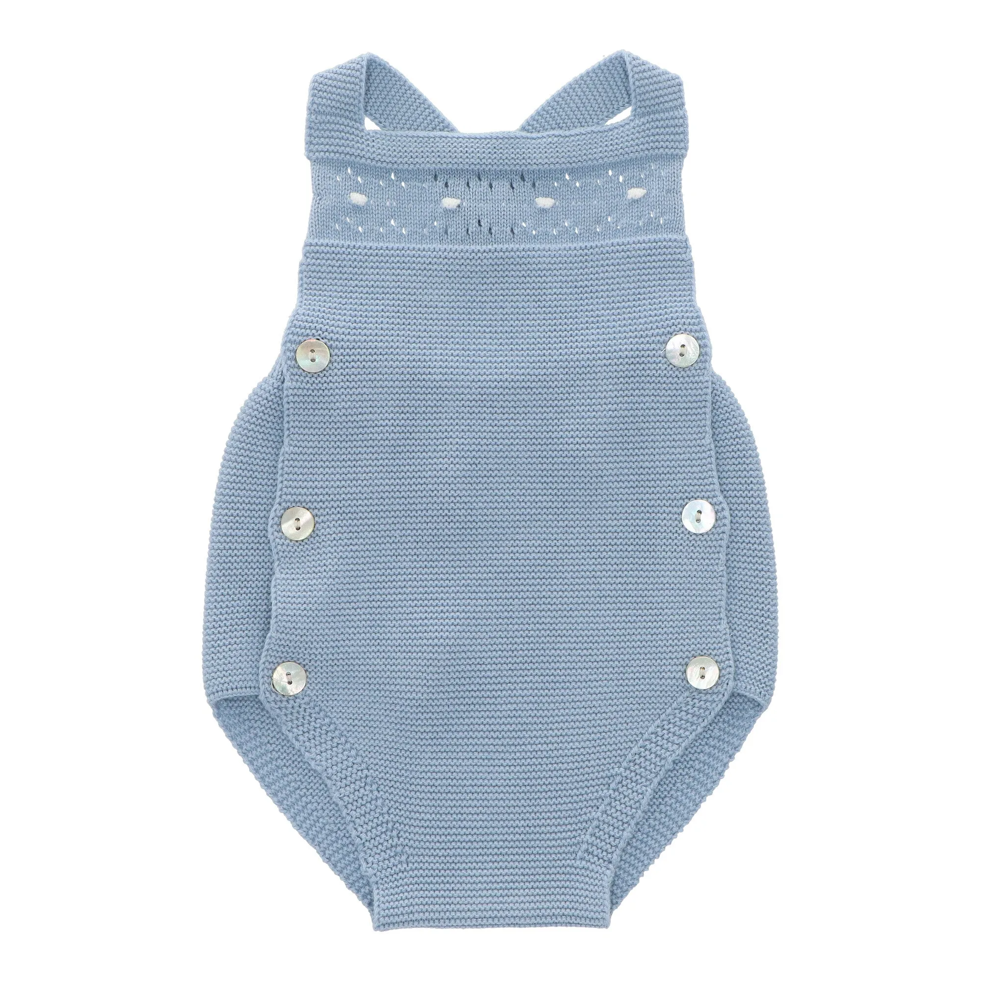 Martin Aranda Boys Blue Knit Overall