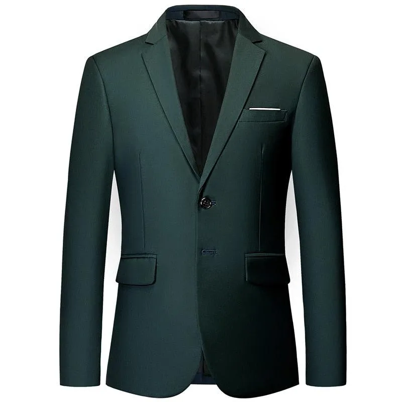 Men Blazer - 2-Button Formal Blazer