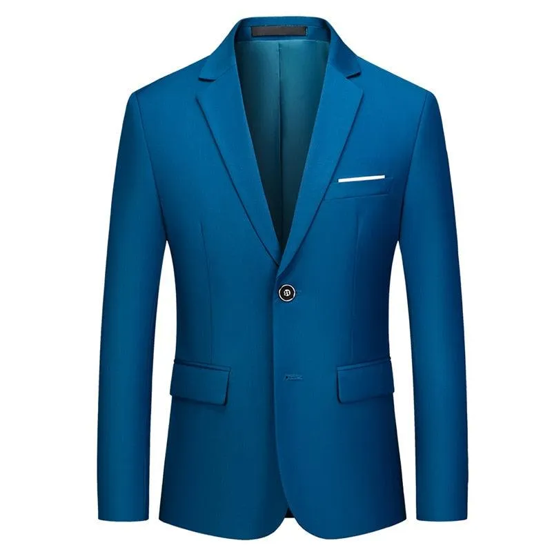 Men Blazer - 2-Button Formal Blazer