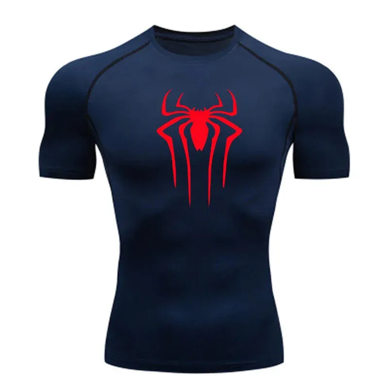 Men Fitness Gym Super Hero Sport Running T-Shirt