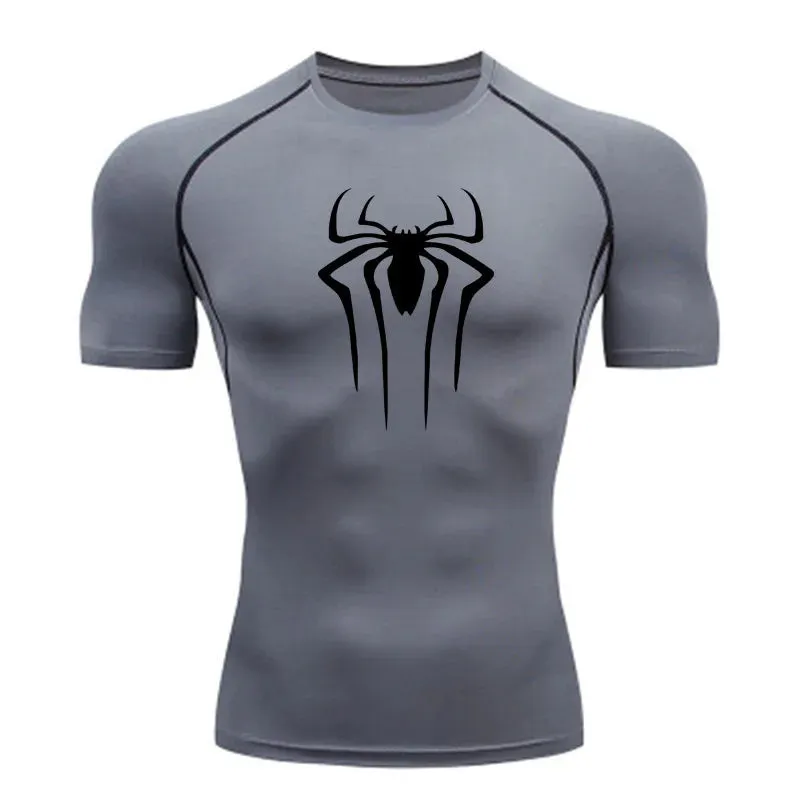 Men Fitness Gym Super Hero Sport Running T-Shirt