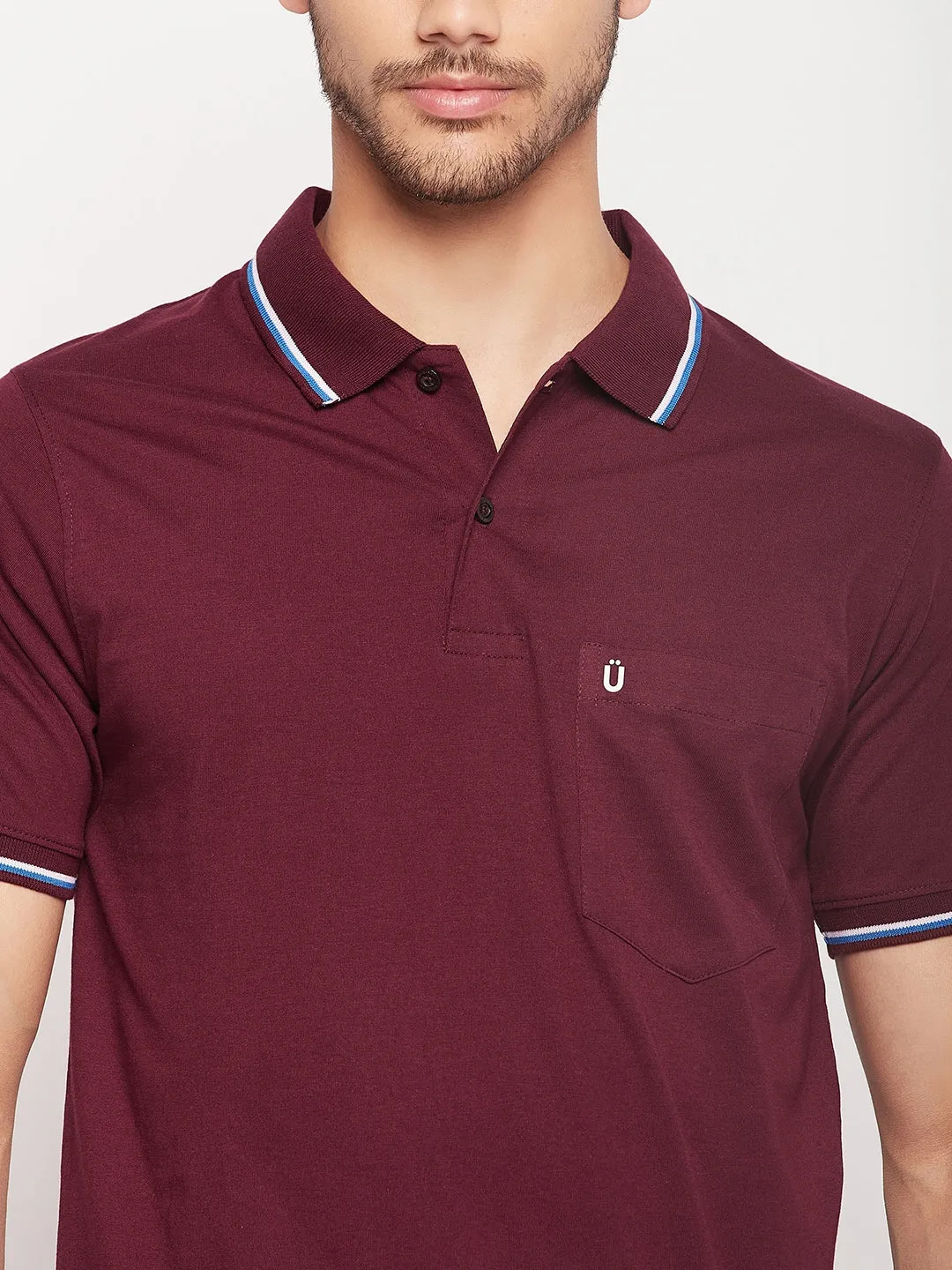 Men Premium Solid Polo