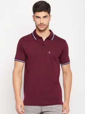 Men Premium Solid Polo