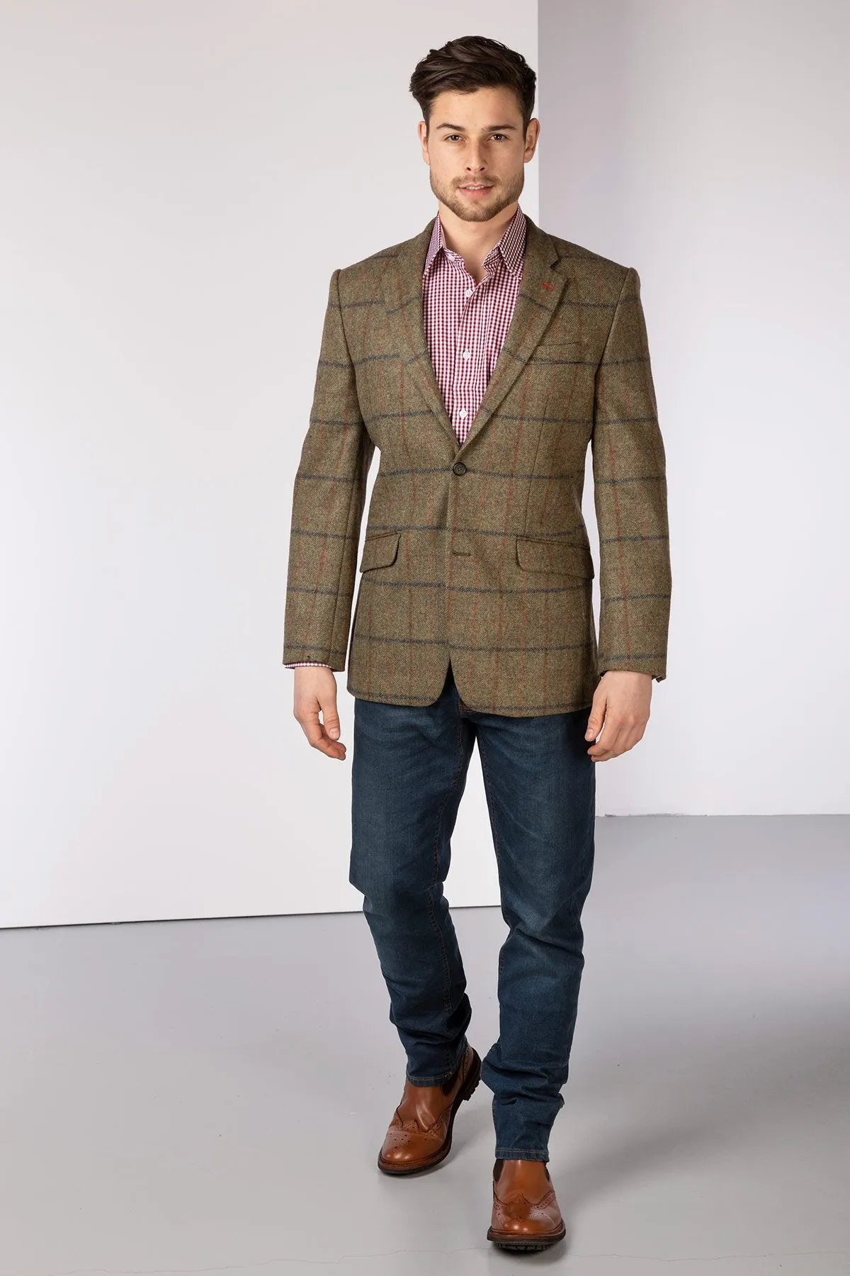 Men's Casual Tweed Blazer - Richmond