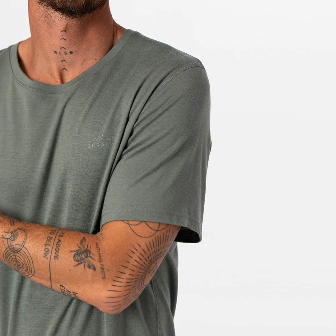 Mens Merino T-Shirt Elm