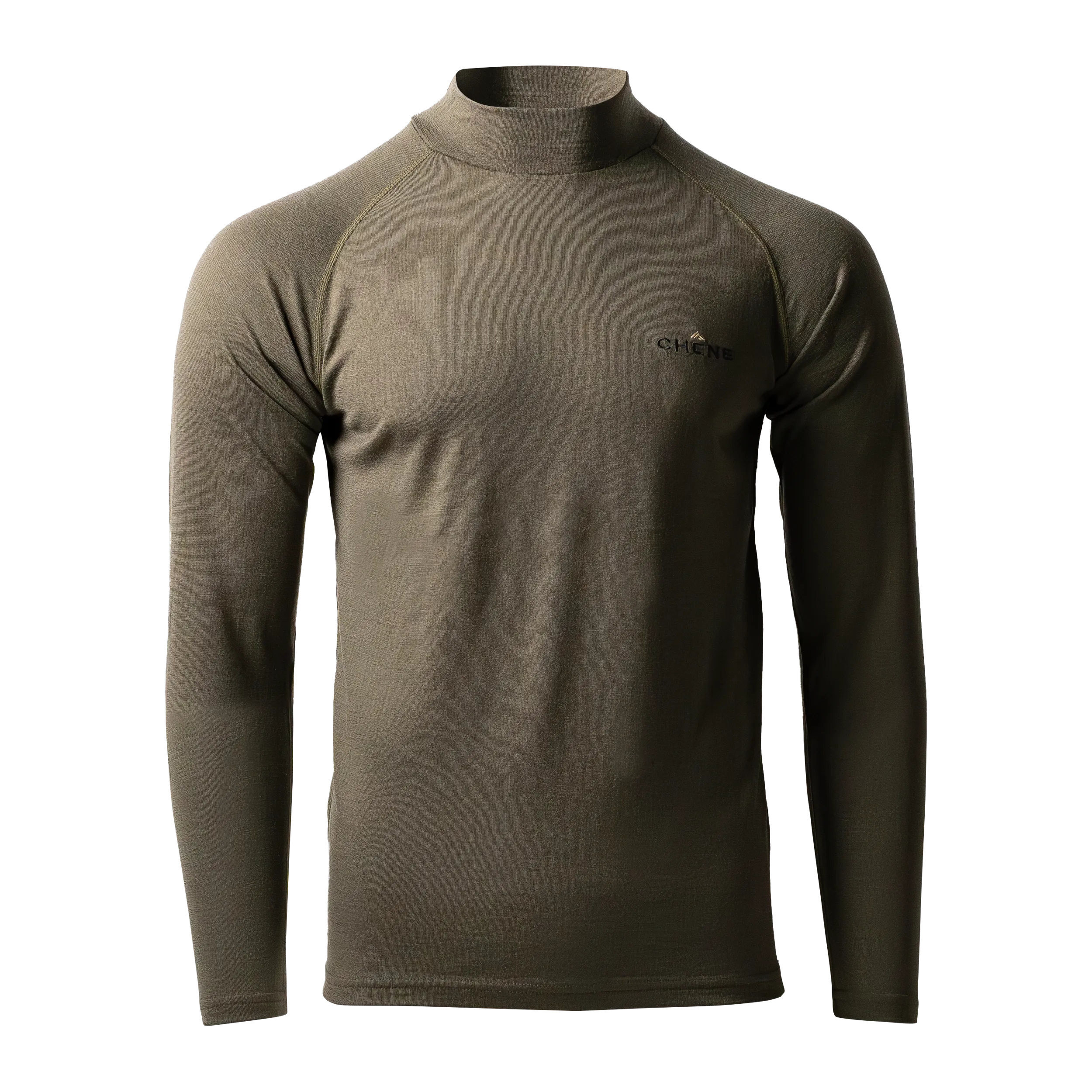 Merino Mock Neck