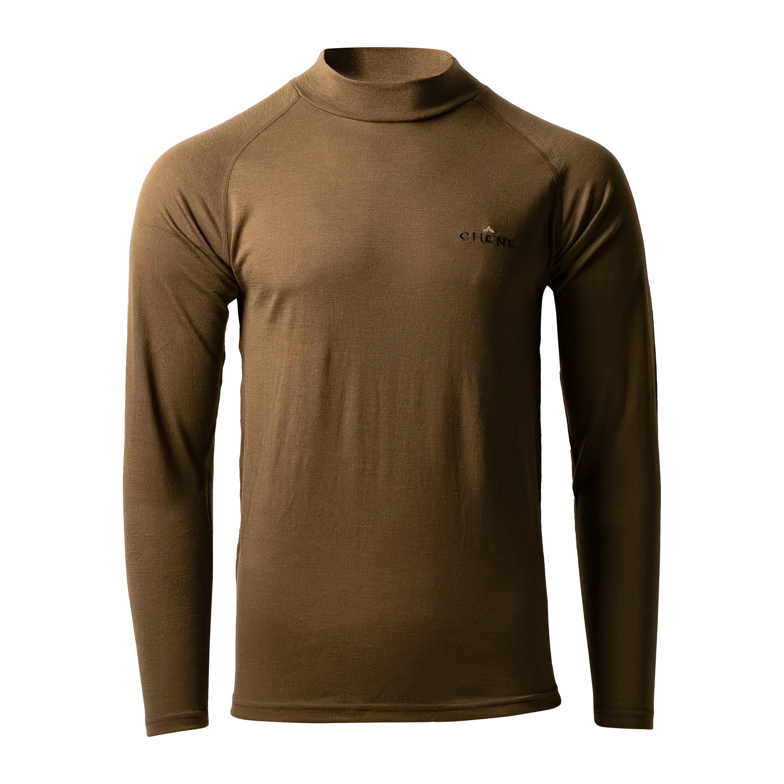 Merino Mock Neck