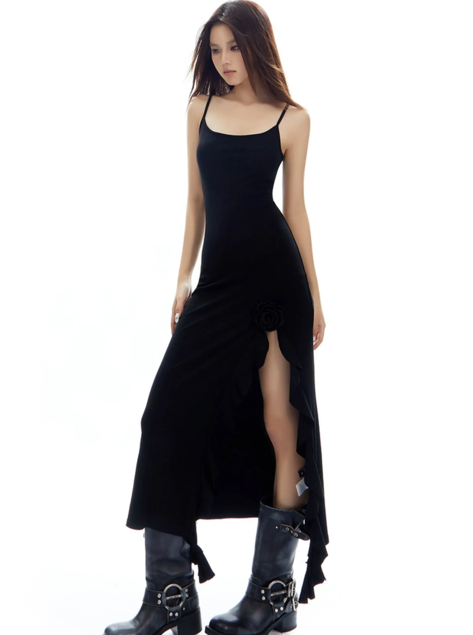 Midnight Serenade Slip Dress