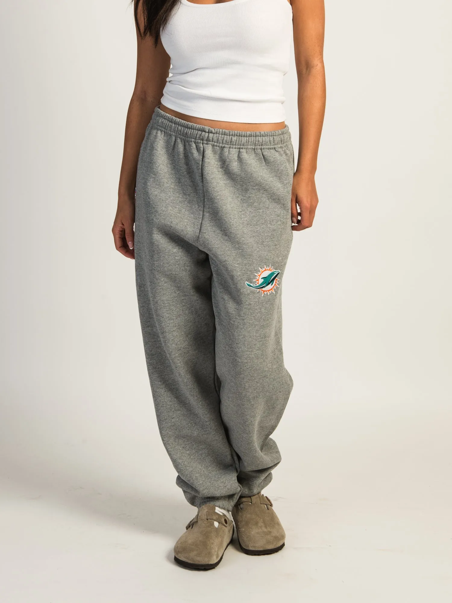 NFL MIAMI DOLPHINS EMBROIDERED SWEATPANTS