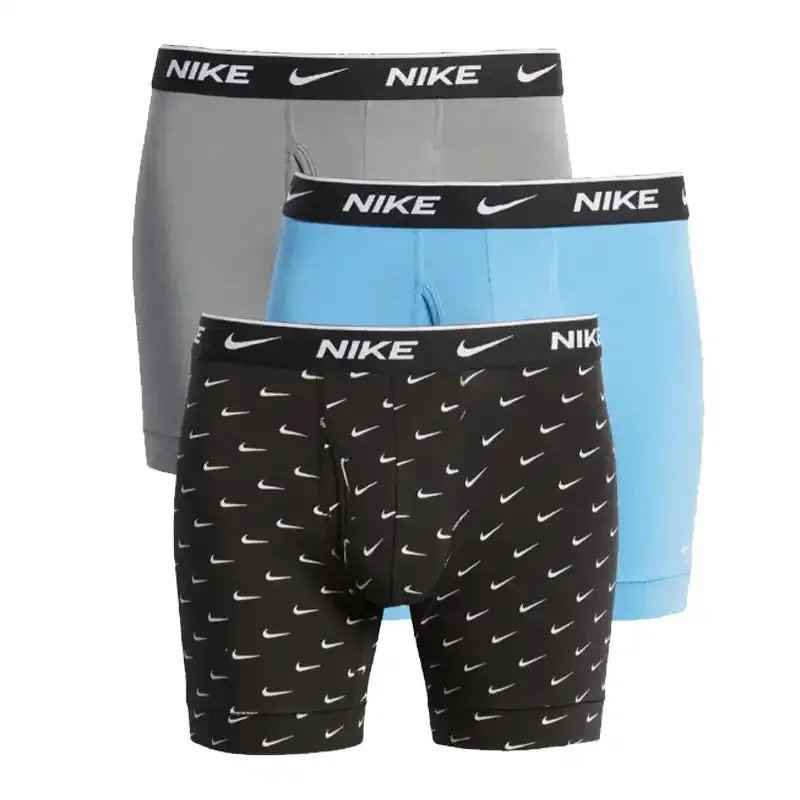 Nike Men's Dri-Fit Essential Cotton Boxer Briefs - 3pk