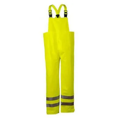 NSA Safety Arc H20 FR Rain Bib Overall Fl Yellow R40RL14