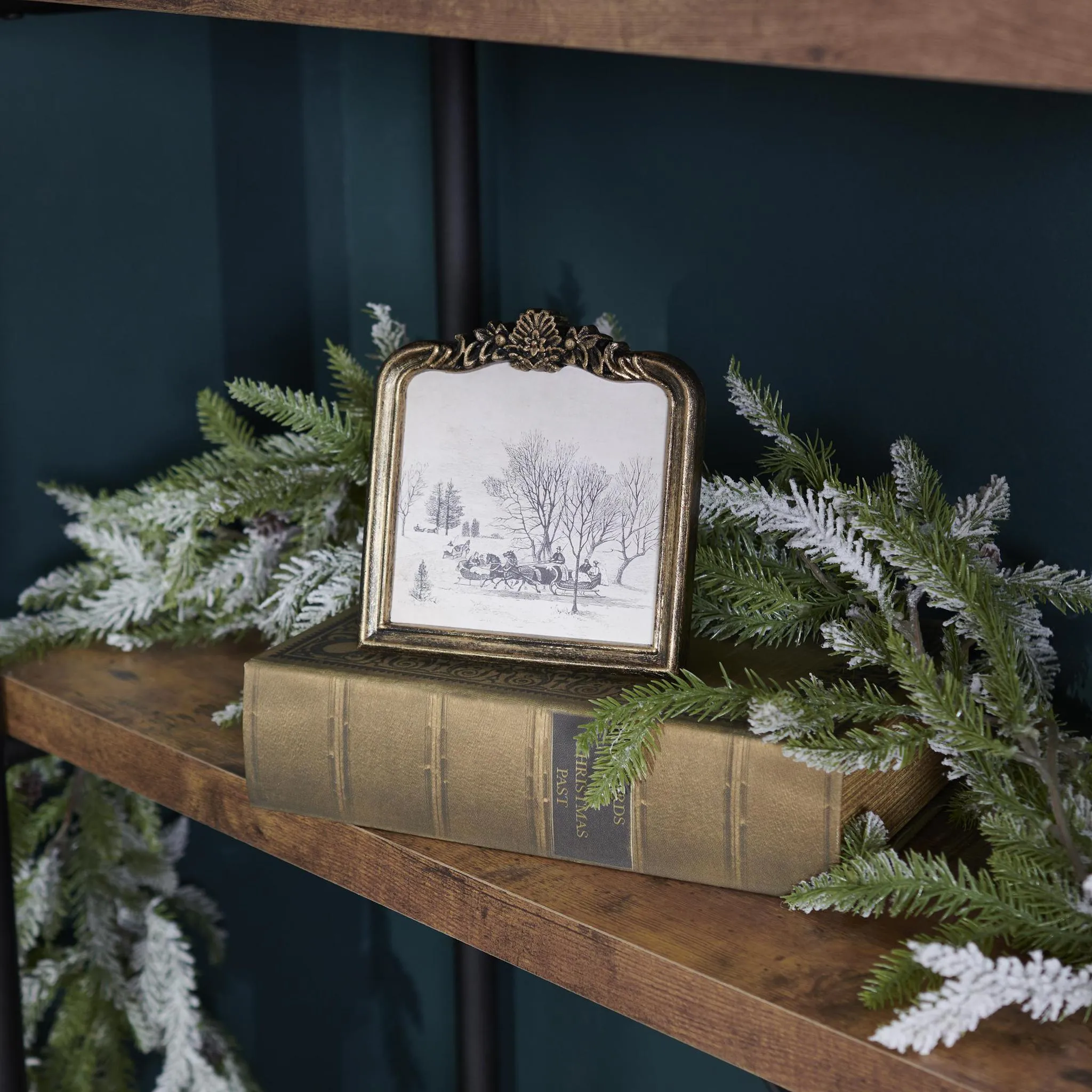 Open Sleigh Framed Art