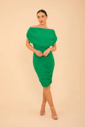 OXYGEN JERSEY DRESS (GREEN)