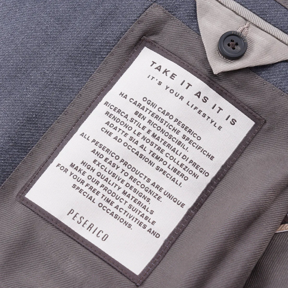 Peserico Woven Linen Sport Coat