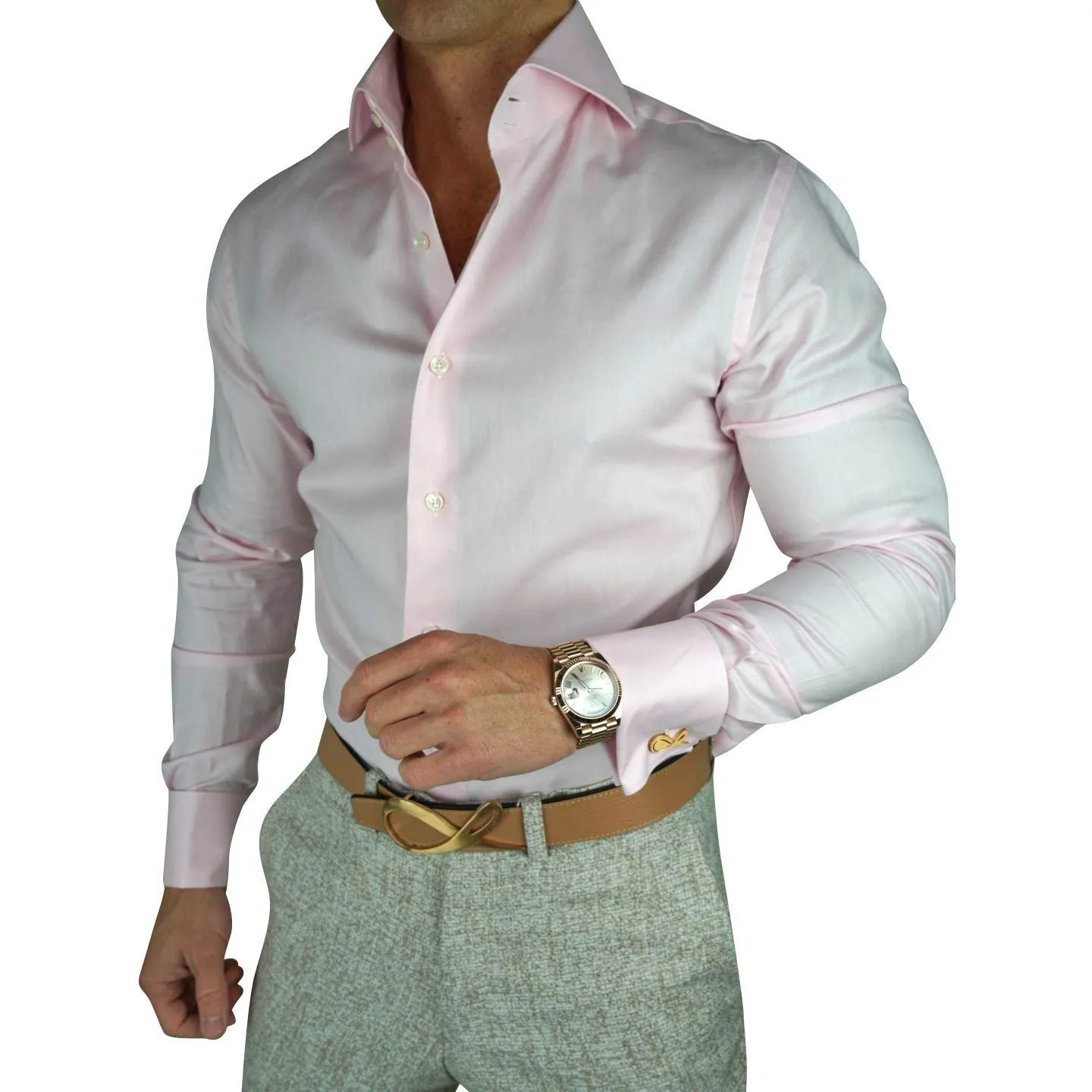 Pink Oxford Dress Shirt