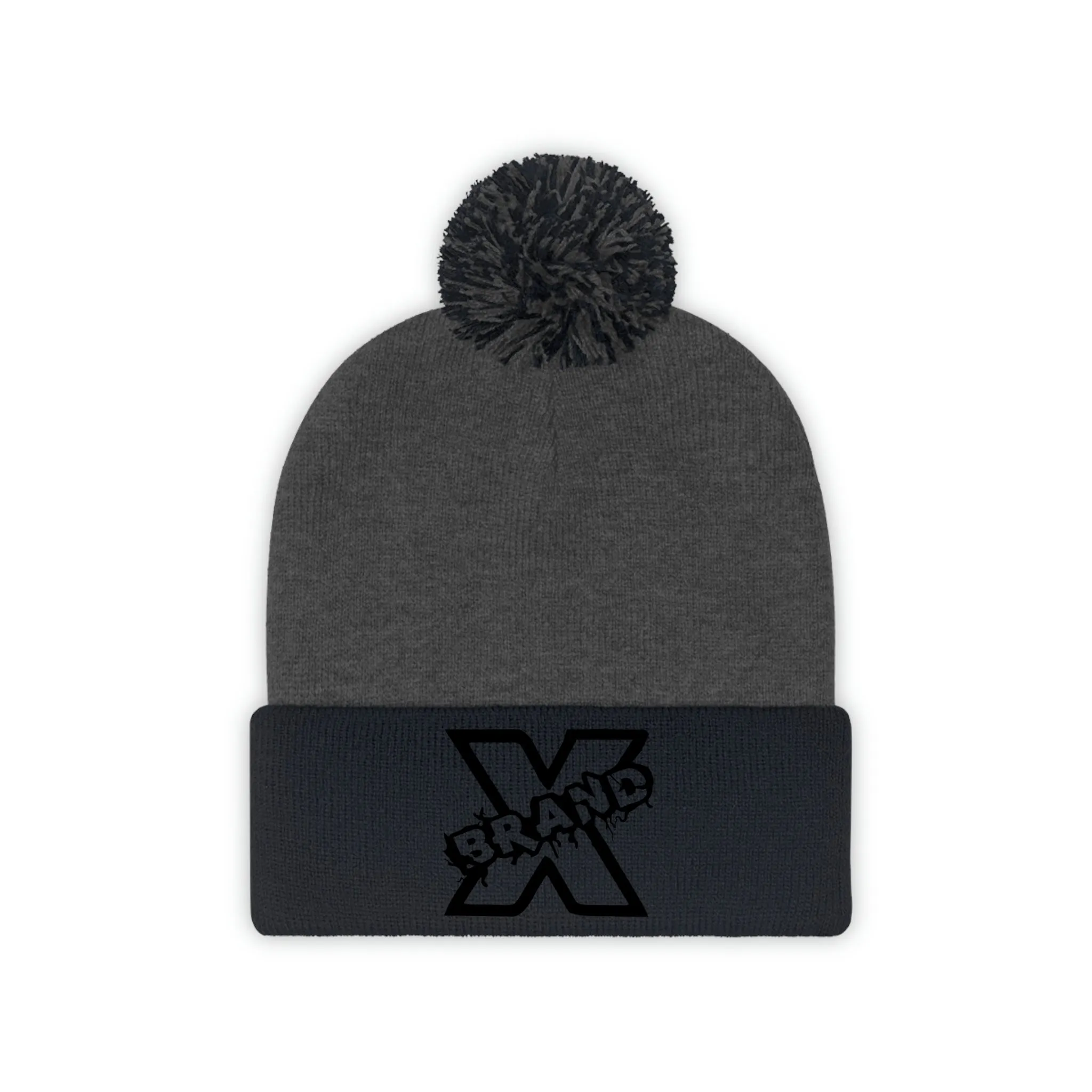 Pom Pom Shattered Beanie