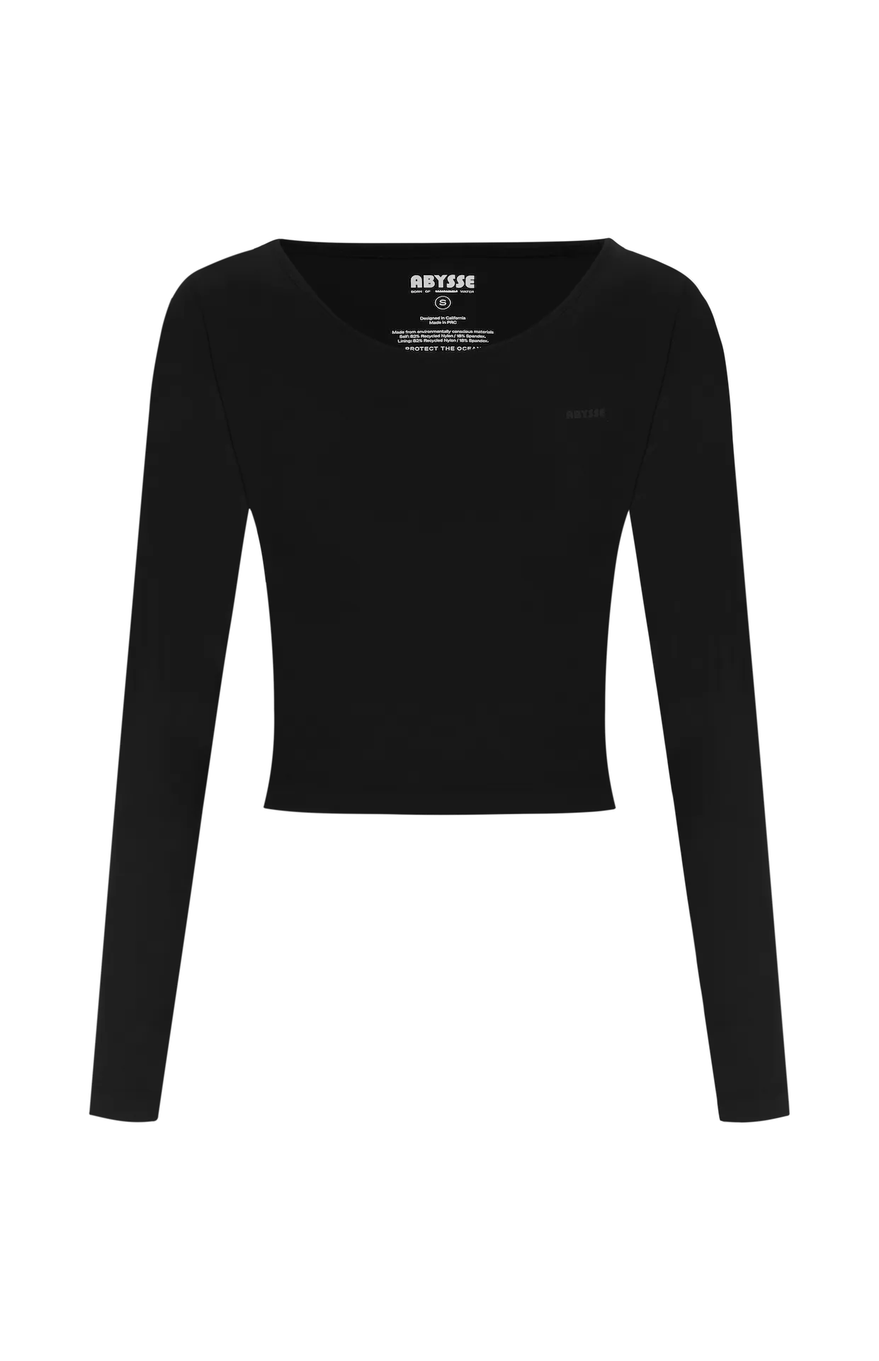 Poppler Rashguard Top - Black