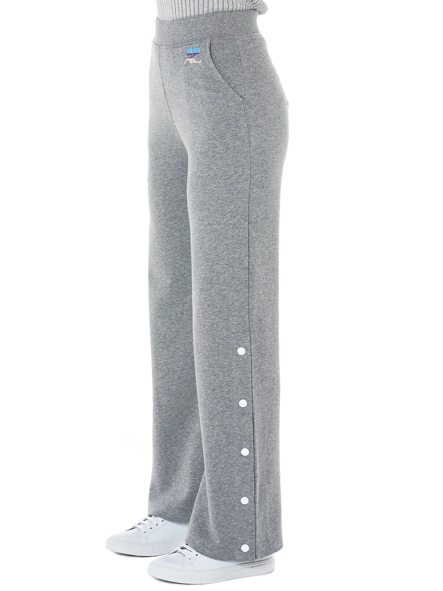 Press Stud Trouser (118JS17J003-932-GREY)