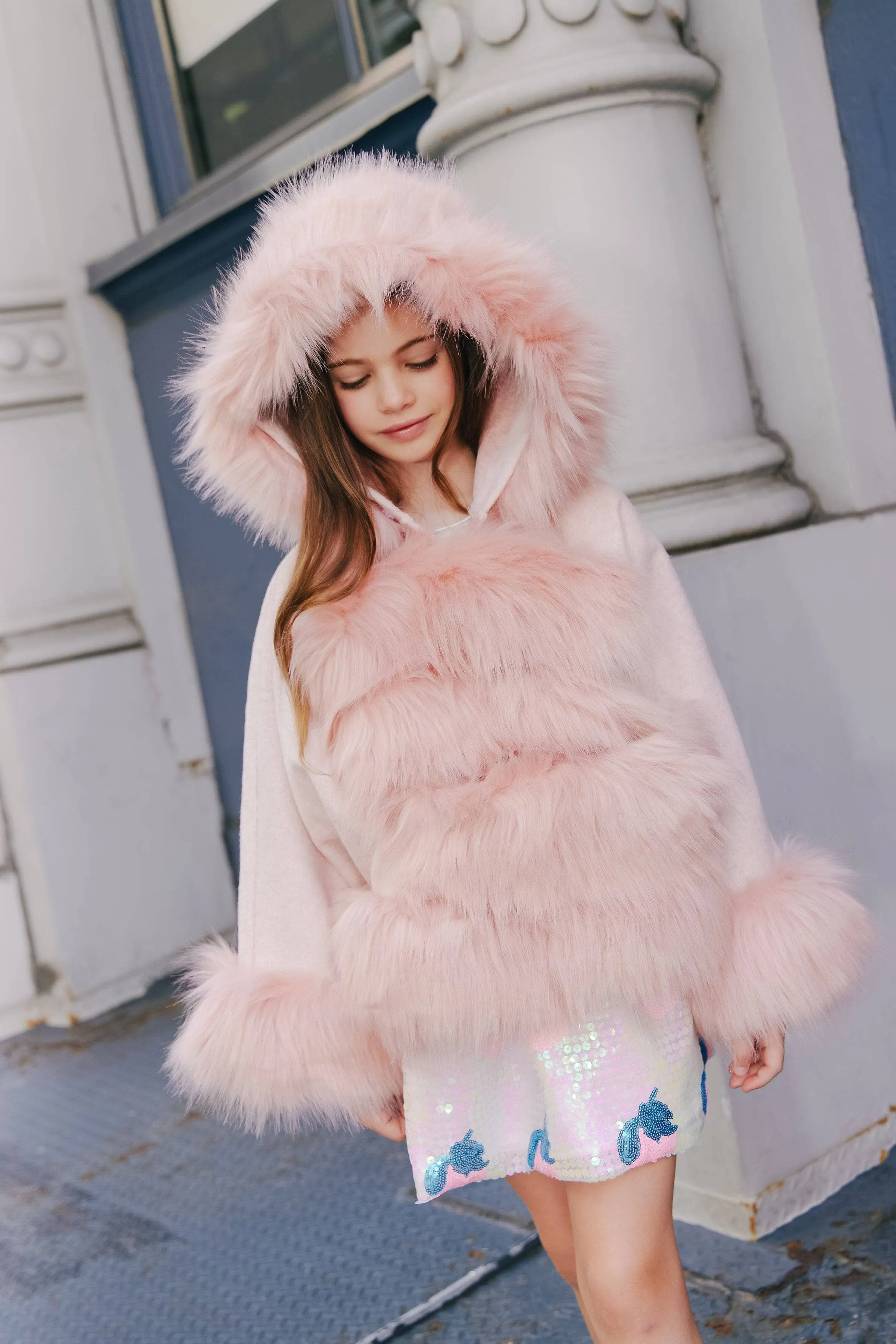 Princess Faux Fur Coat