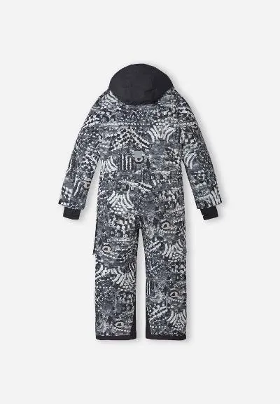 Reimatec Insulated Winter Overall, Purnumukka in Black