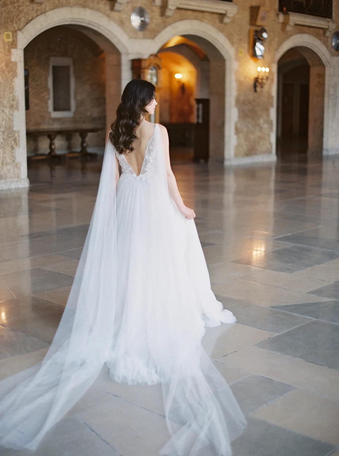 RIONA | Bridal Tulle Wings