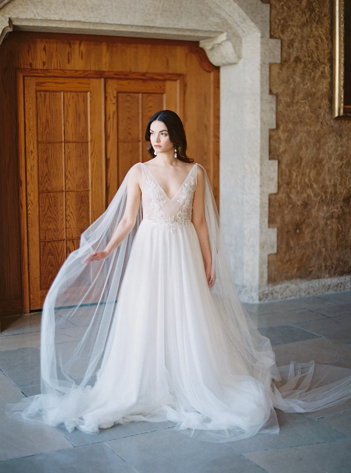 RIONA | Bridal Tulle Wings