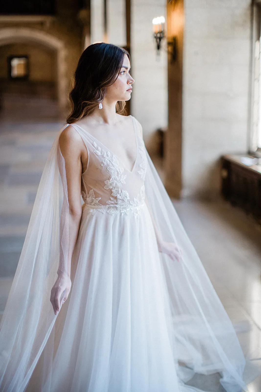 RIONA | Bridal Tulle Wings