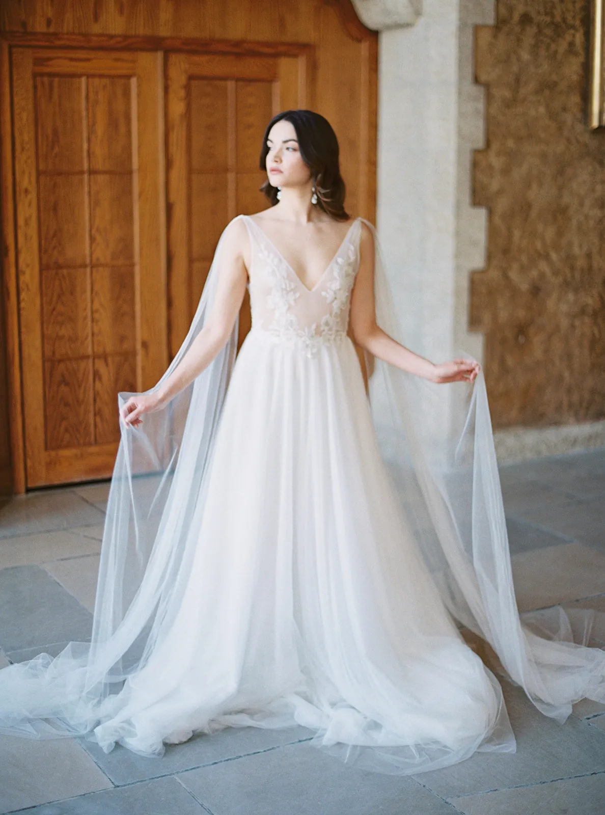 RIONA | Bridal Tulle Wings