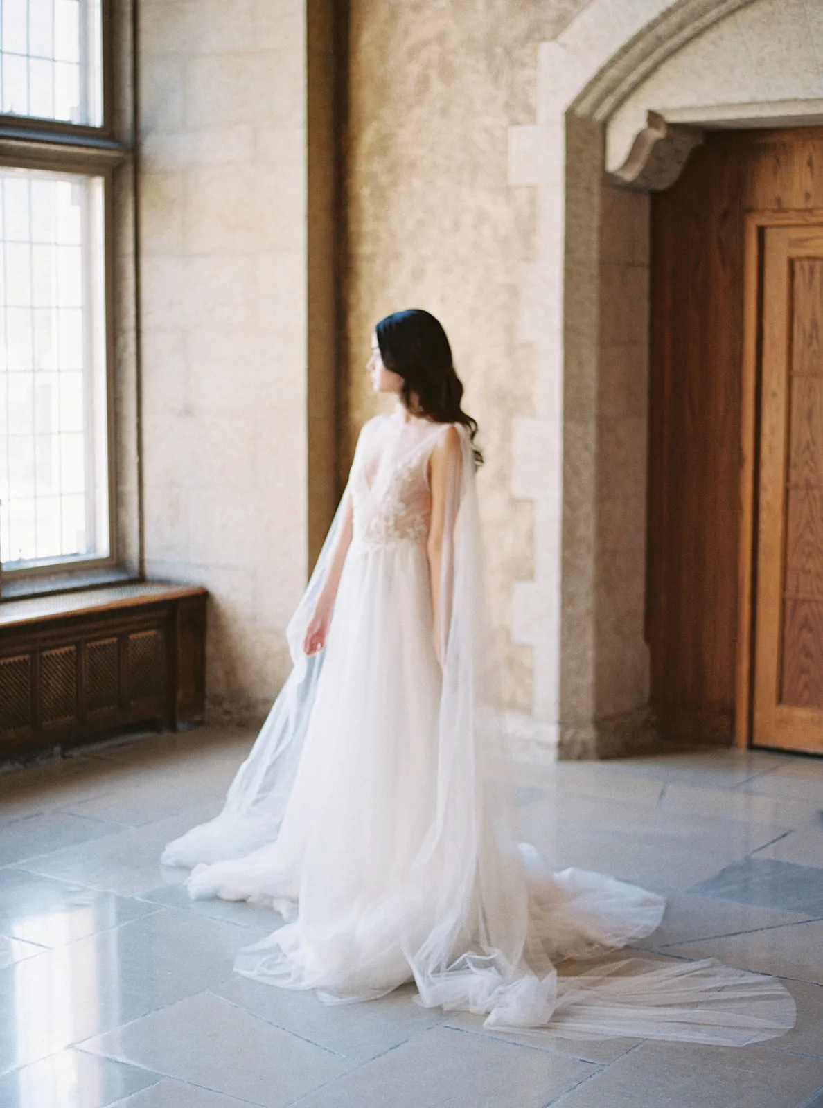 RIONA | Bridal Tulle Wings