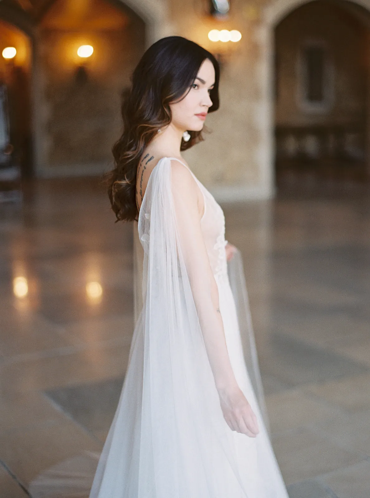 RIONA | Bridal Tulle Wings