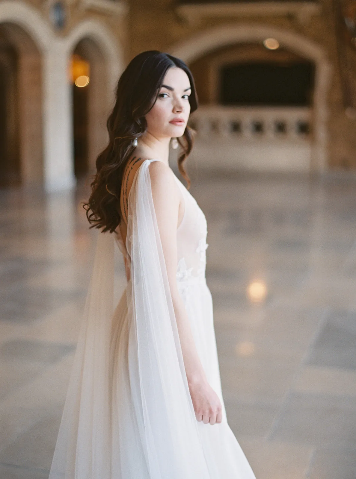 RIONA | Bridal Tulle Wings