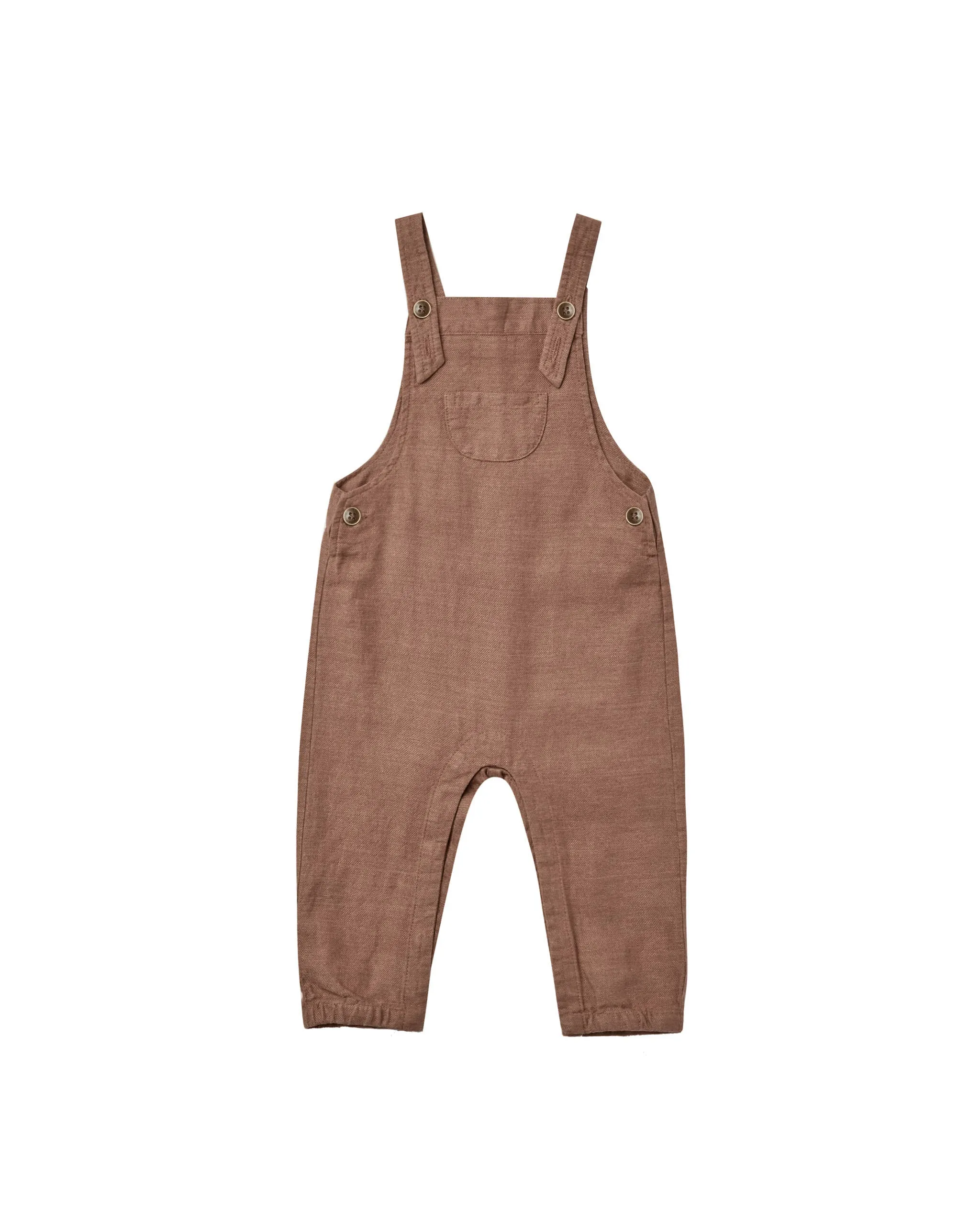 Rylee   Cru Baby Overalls | Mocha