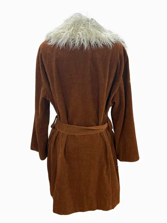 SHOW ME YOUR MUMU PENNY LANE CORDUROY COAT SIZE: XL