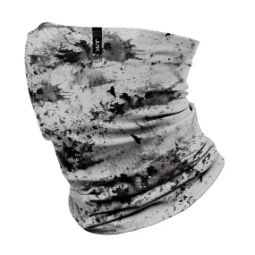 Soft Grey Grunge Winter Gaiter